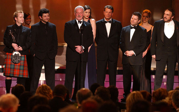 with LOTR cast