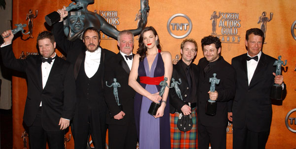 with LOTR cast