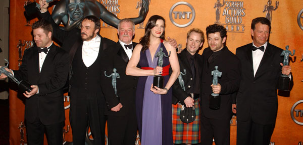 with LOTR cast