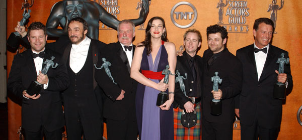 with LOTR cast