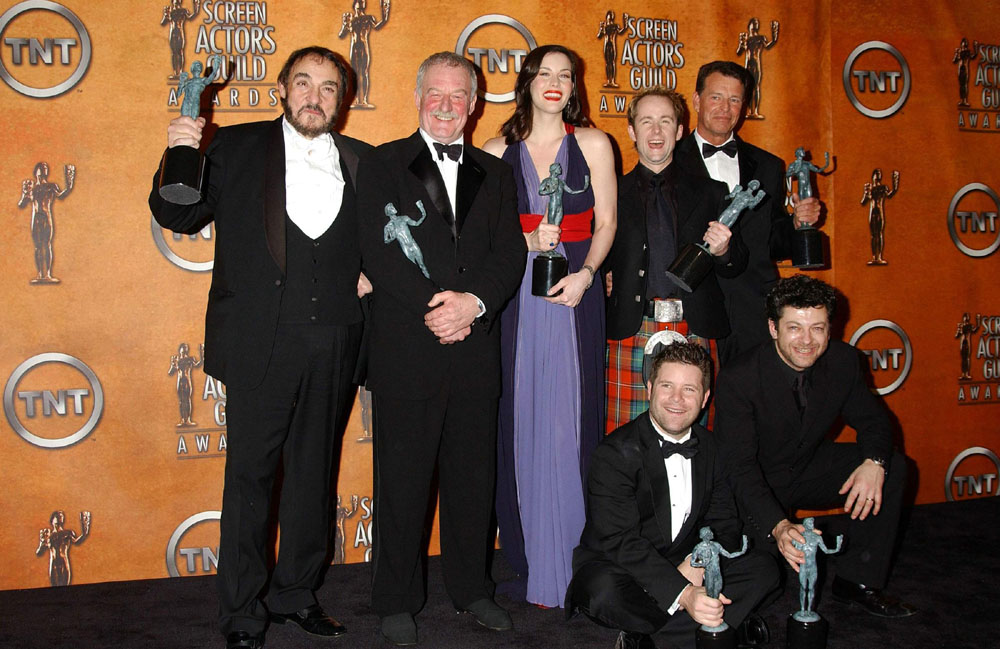 with LOTR cast