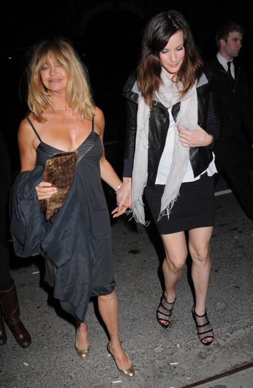 with Goldie Hawn