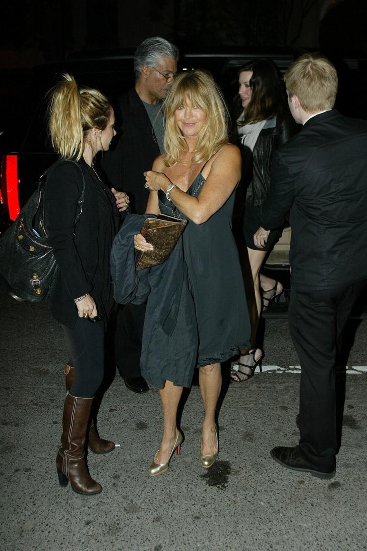 with Goldie Hawn