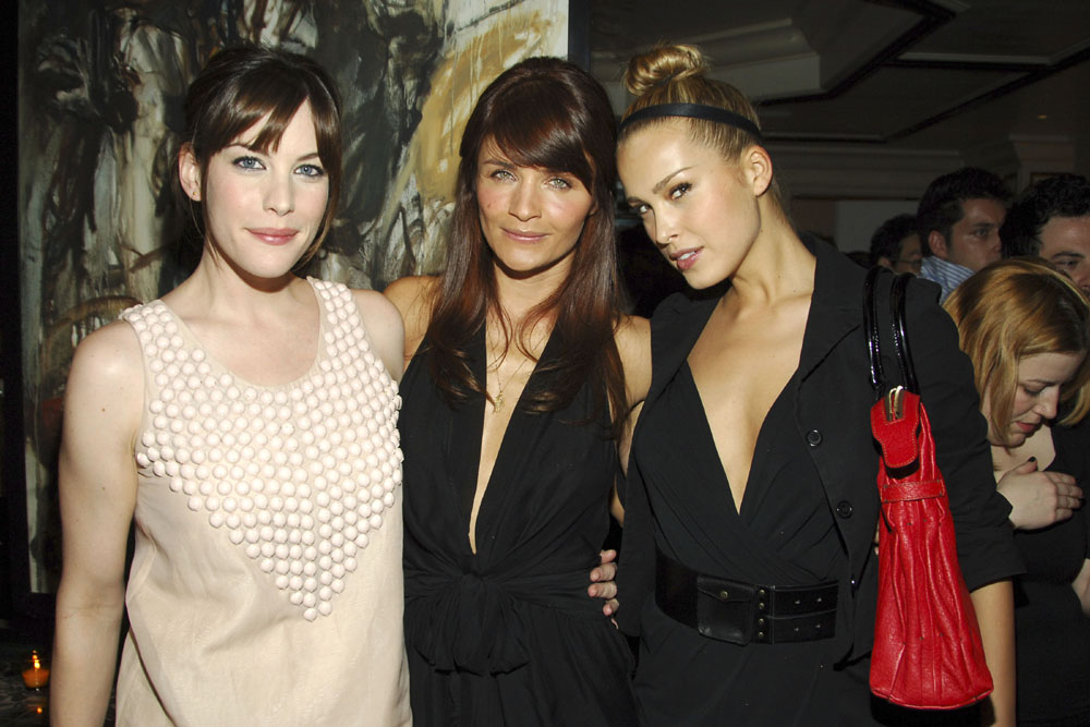 with Helena Christensen and Petra Nemcova