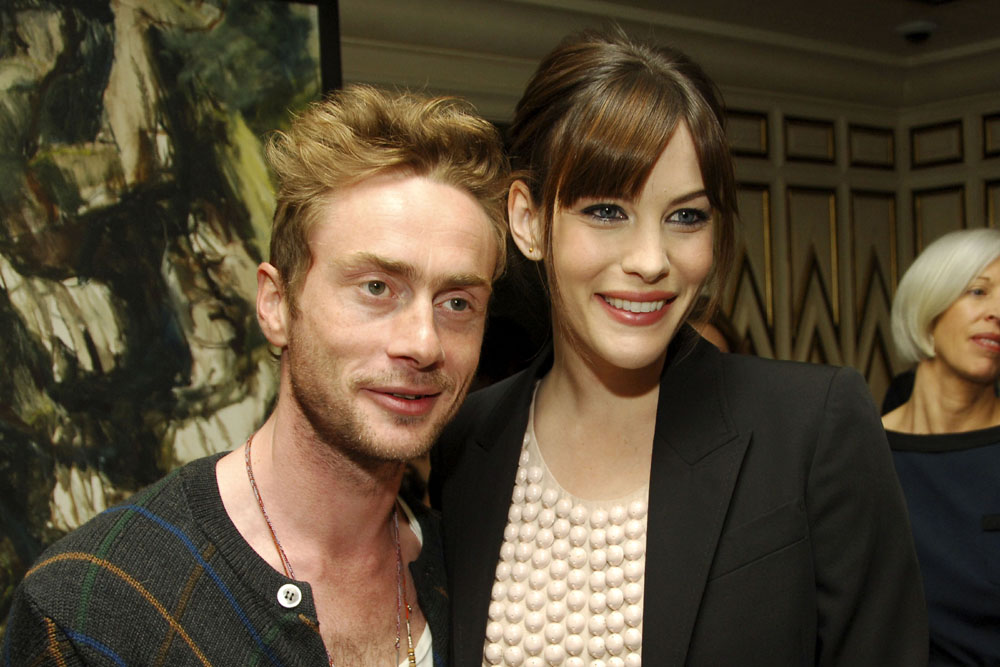 with husband - Royston Langdon