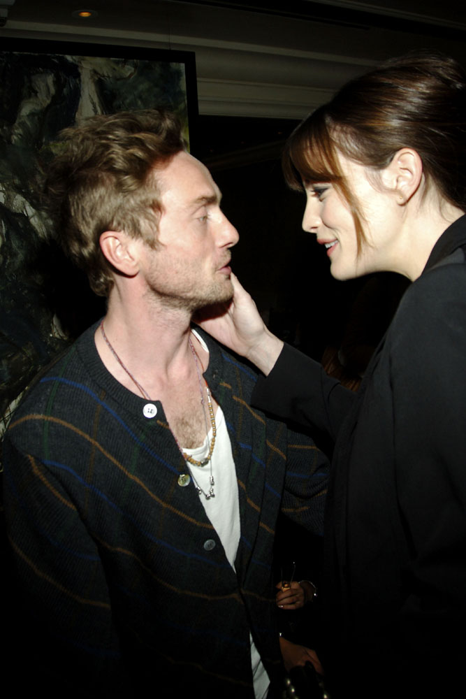 with husband - Royston Langdon