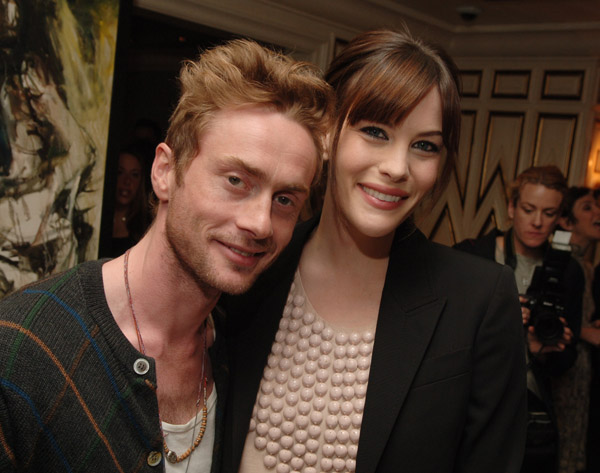 with husband - Royston Langdon