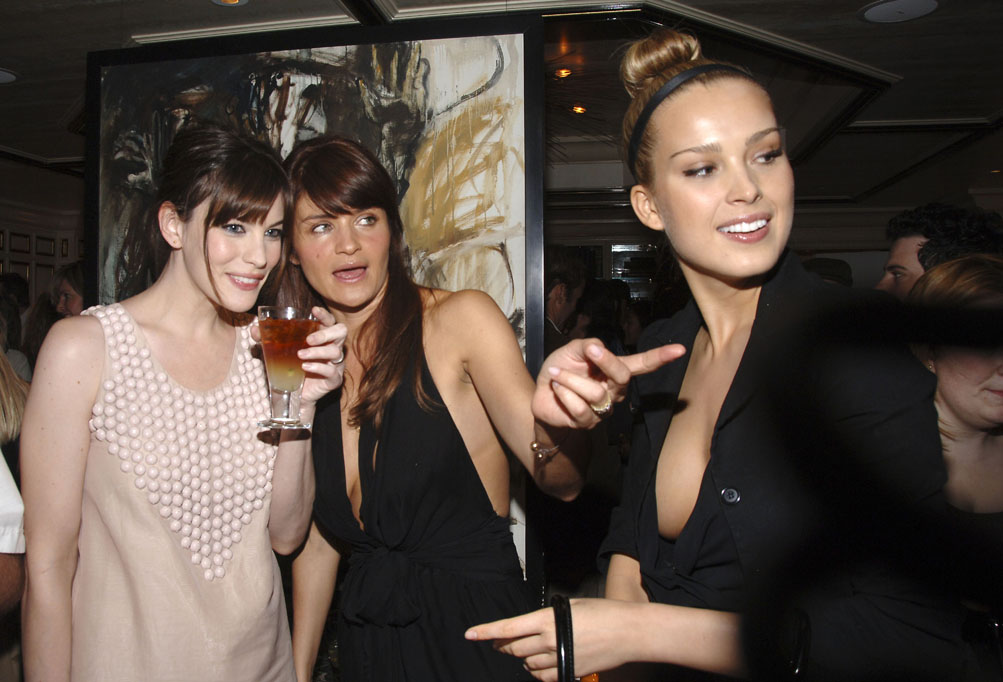 with Helena Christensen and Petra Nemcova