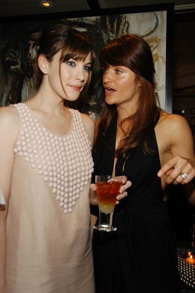 with Helena Christensen