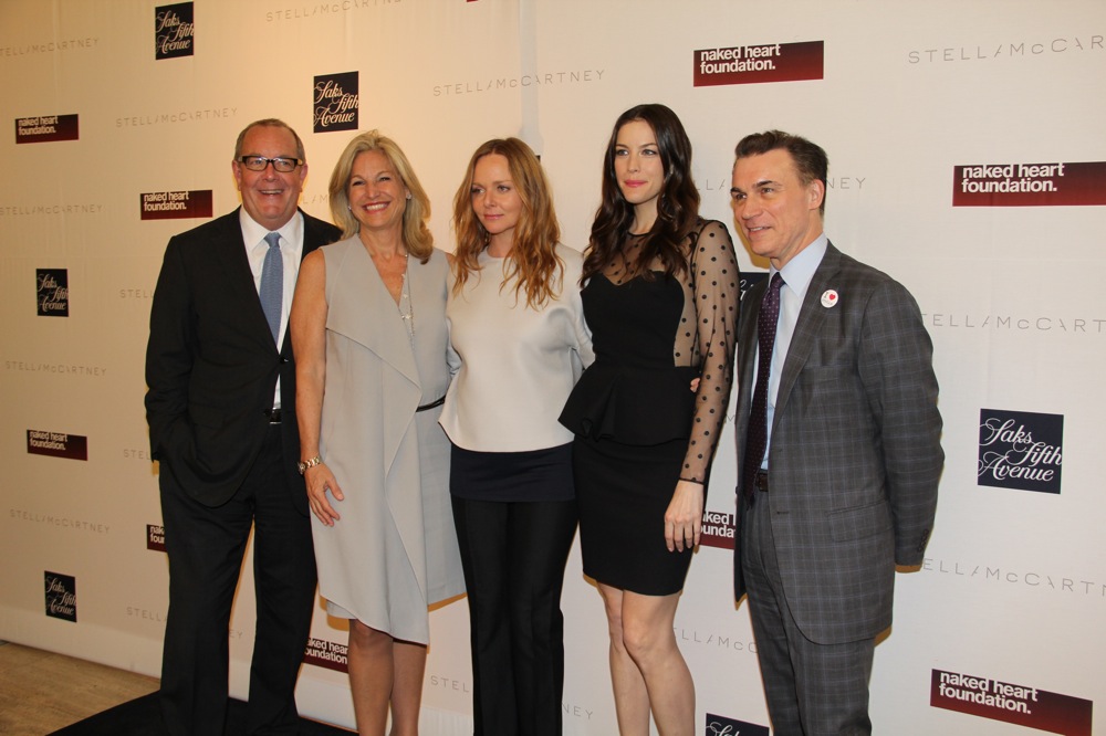 with Ron Frasch and Stella McCartney
