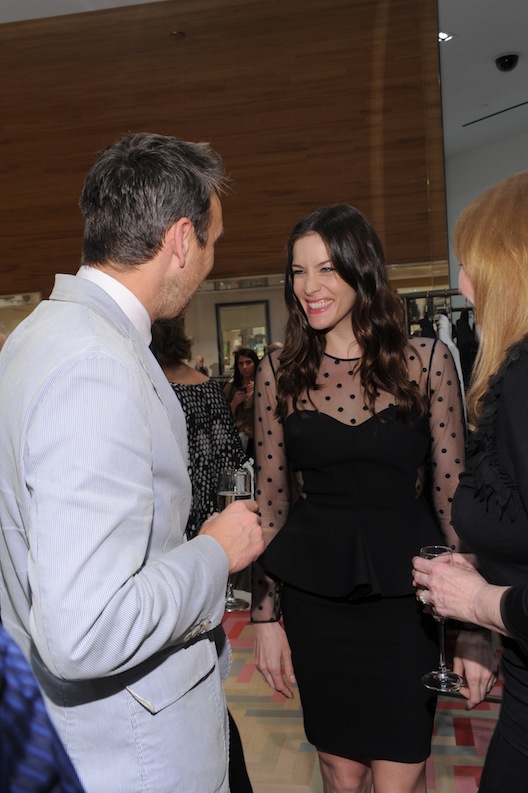 with Alasdhair Willis and mom Bebe Buell
