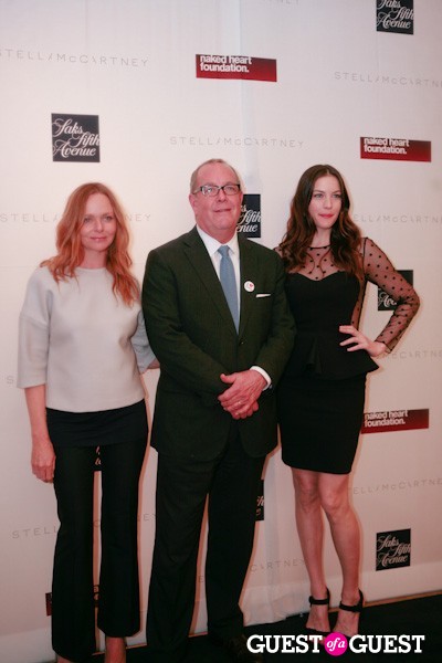 with Stella McCartney and Ron Frasch