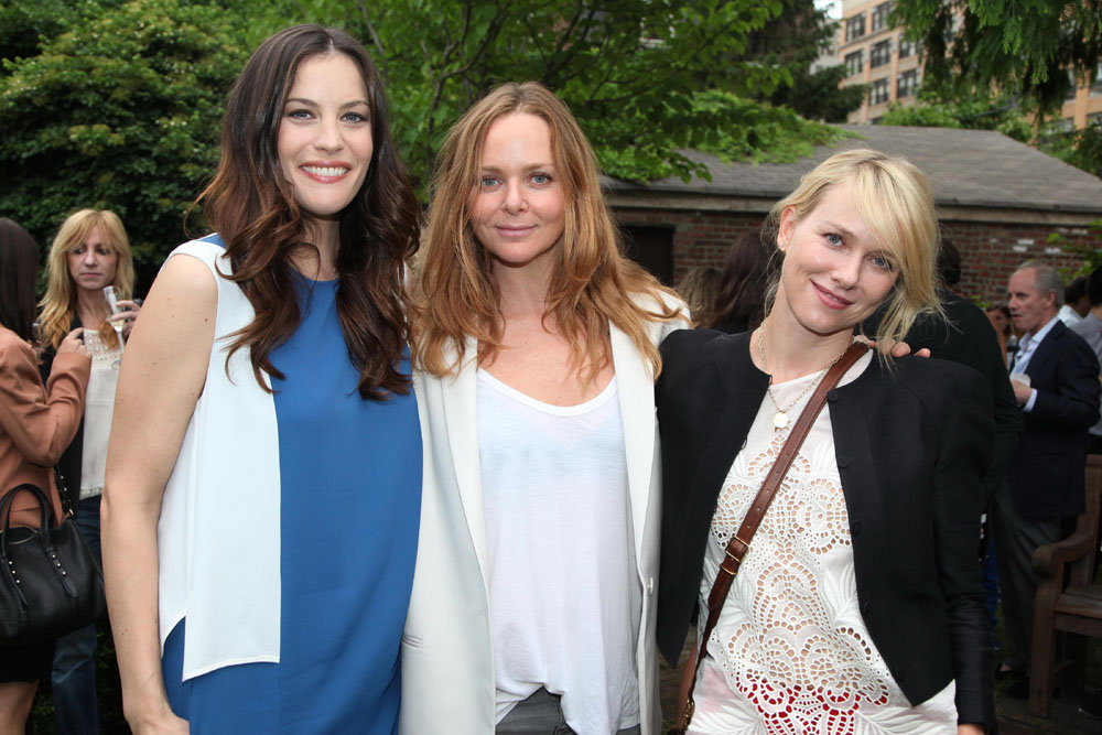with Stella McCartney and Naomi Watts