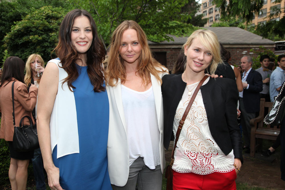 with Stella McCartney and Naomi Watts