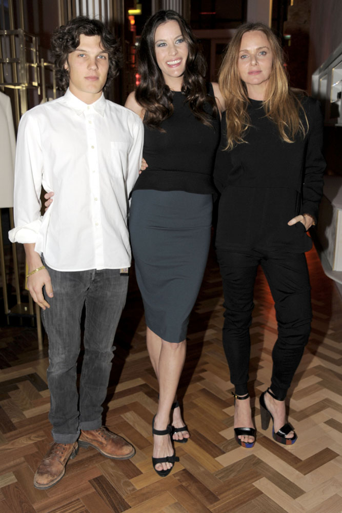 with Stella McCartney and Theo Wenner