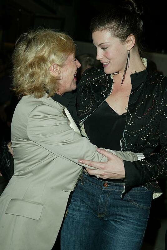 with Marianne Faithfull