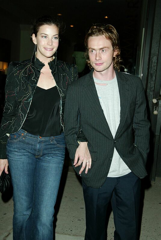 with fiance - Royston Langdon
