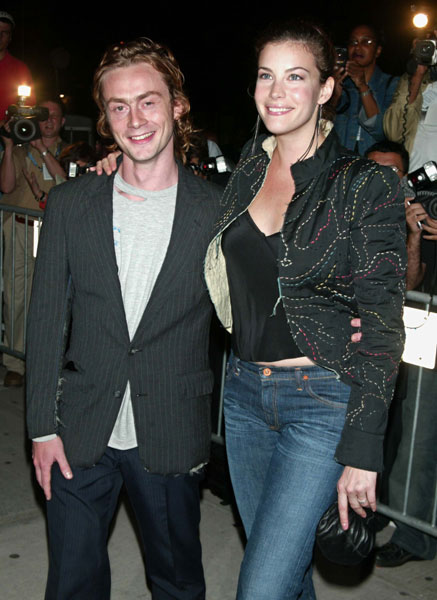 with fiance - Royston Langdon