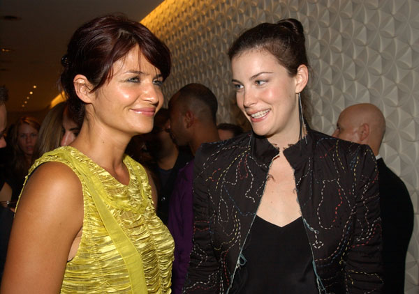 with Helena Christensen