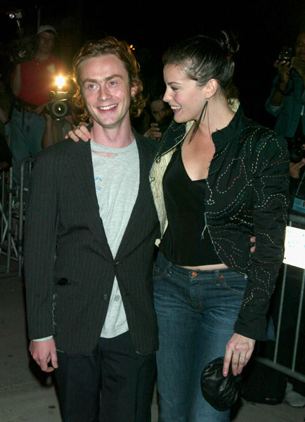 with fiance - Royston Langdon