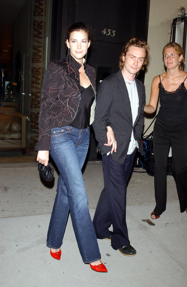 with fiance - Royston Langdon