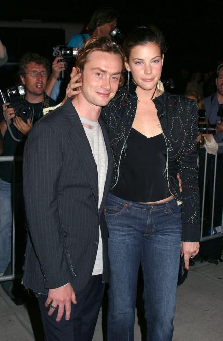 with fiance - Royston Langdon