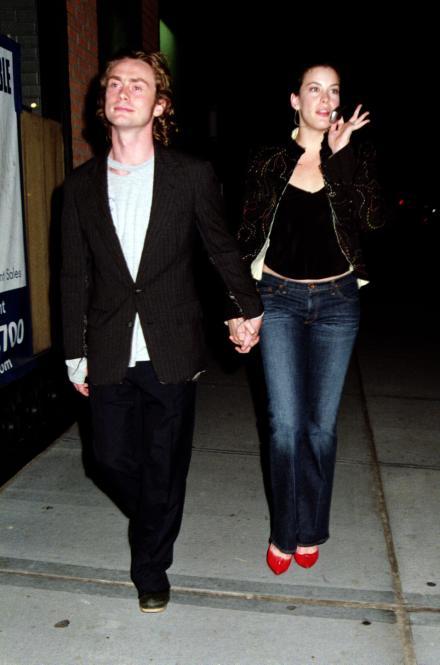 with fiance - Royston Langdon