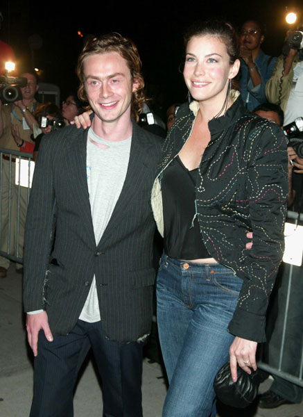 with fiance - Royston Langdon