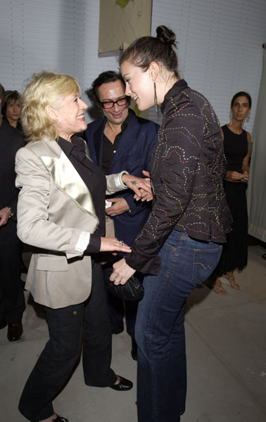 with Marianne Faithfull