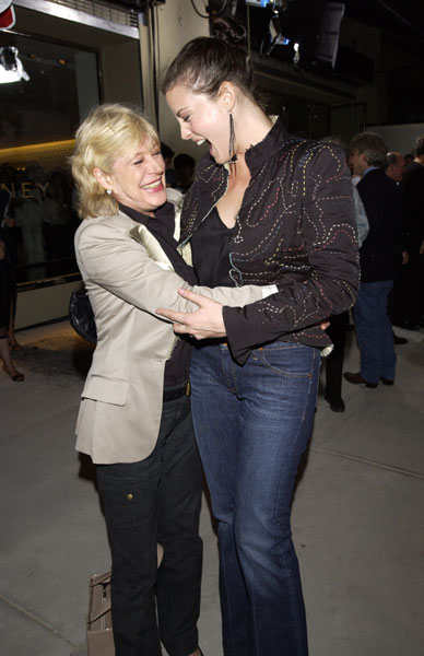 with Marianne Faithfull