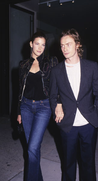 with fiance - Royston Langdon