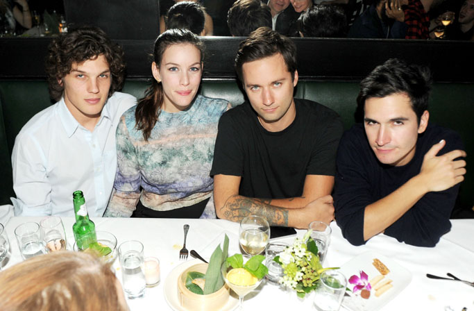with Theo Wenner, Jack Mccollough and Lazaro Hernandez