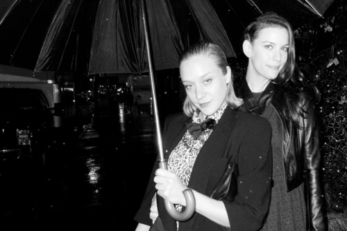 with Chloe Sevigny