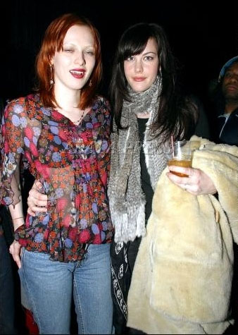 with Karen Elson
