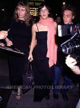 with mom Bebe Buell and boyfriend Royston Langdon