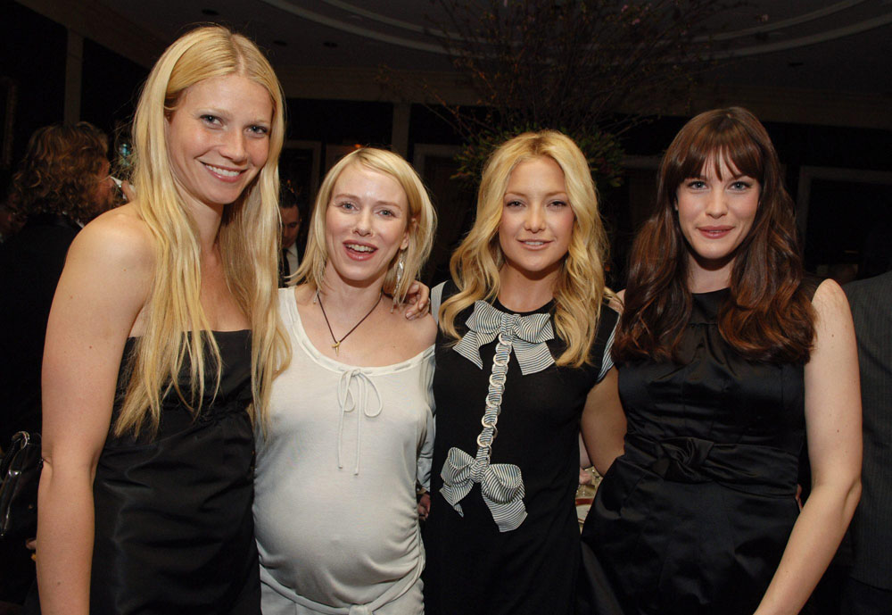 with Gwyneth Paltrow, Naomi Watts and Kate Hudson