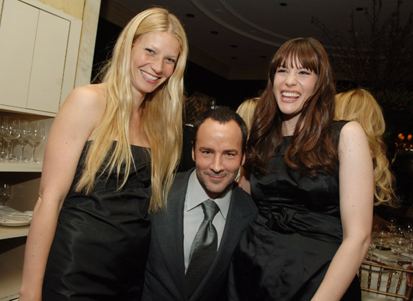 with Tom Ford and Gwyneth Paltrow