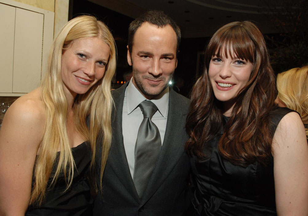 with Tom Ford and Gwyneth Paltrow