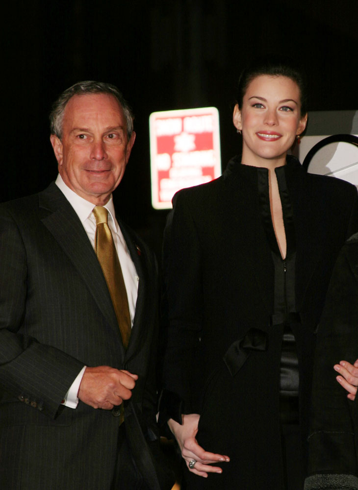 with NYC Mayor Michael Bloomberg