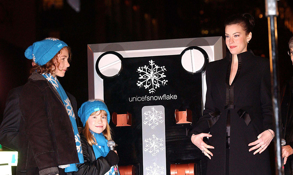 with UNICEF contest winners