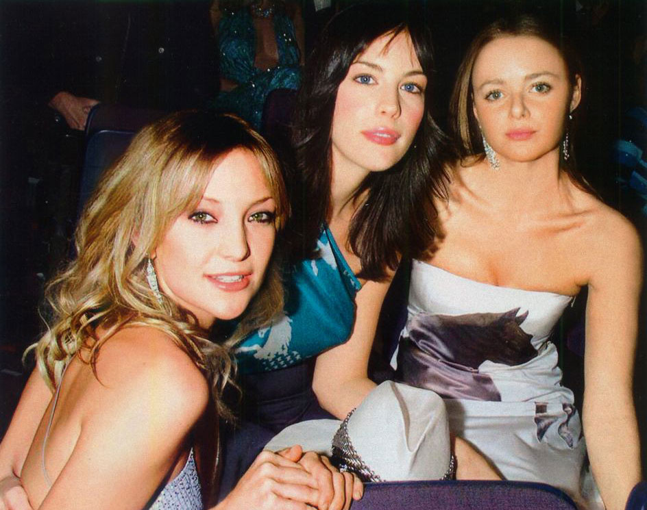 with Kate Hudson and Stella Mccartney