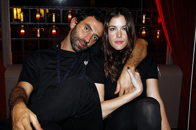 with Riccardo Tisci