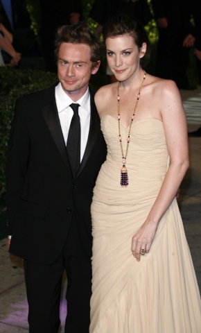 with husband - Royston Langdon