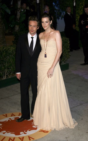 with husband - Royston Langdon
