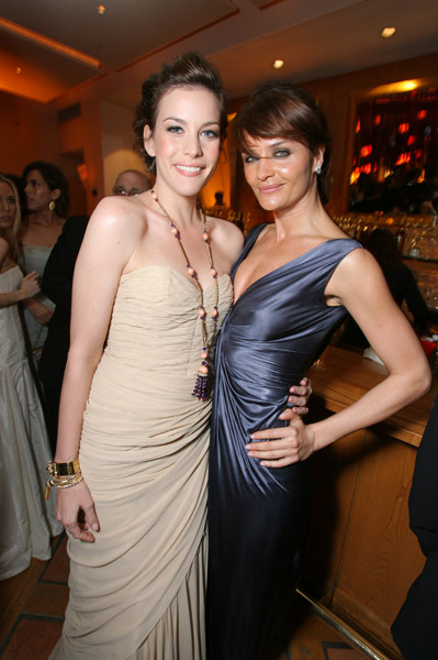 with Helena Christensen