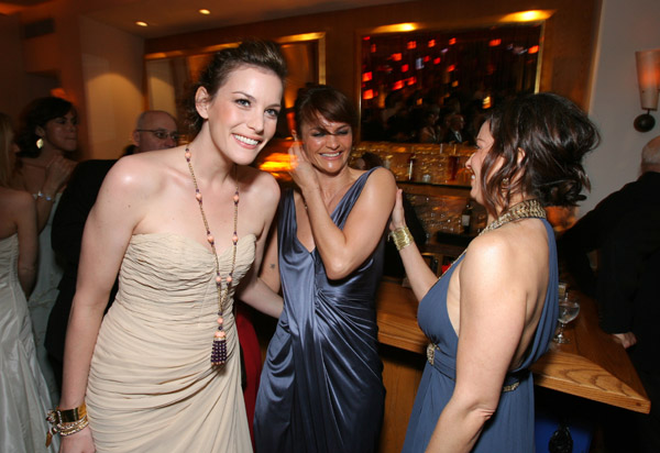 with Helena Christensen