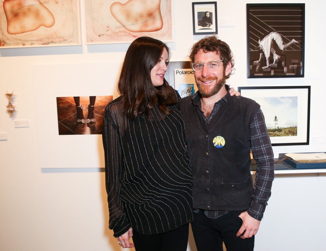 with Dustin Yellin