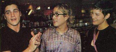 with Joaquin Phoenix and Sean Lennon