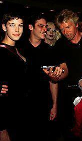 with Joaquin Phoenix and Richard Branson