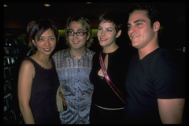 with Joaquin Phoenix and Sean Lennon